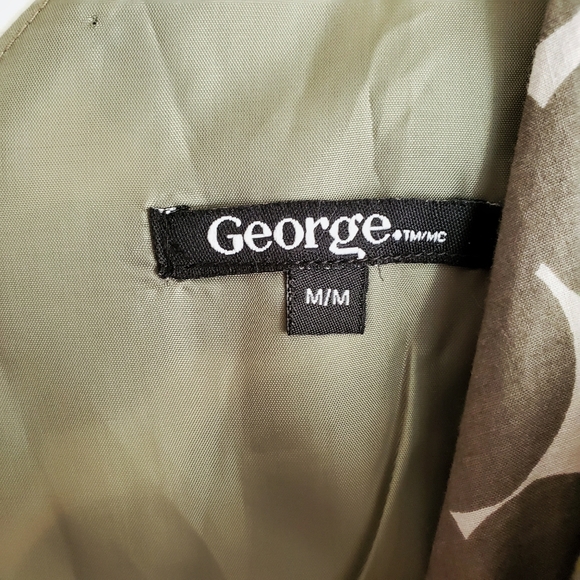 GEORGE Sun Dress Flowy Polka Dot Size M - Picture 2 of 10